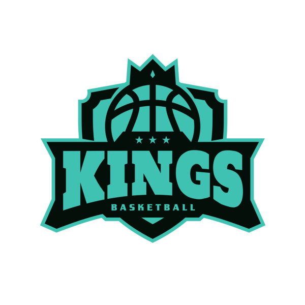 Kings Basketball Logo Template Miniatura