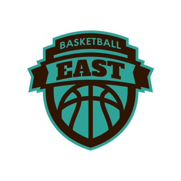 East Basketball logo template Miniatura