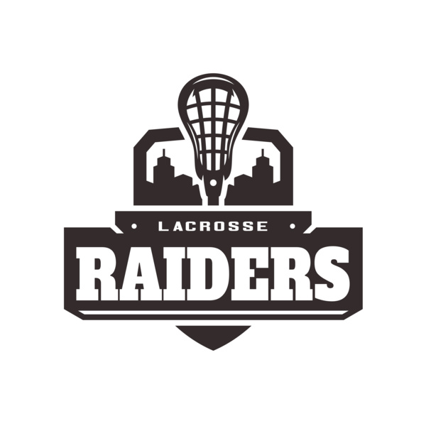 Raiders Lacrosse Logo Template Miniatura