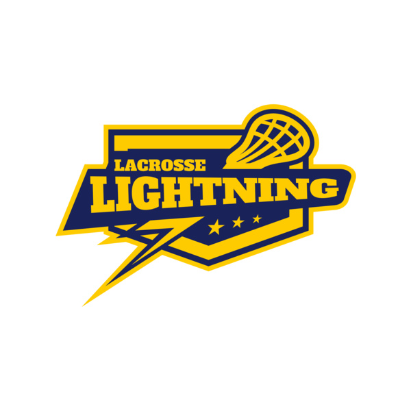 Lightning Lacrosse Logo Template Miniatura