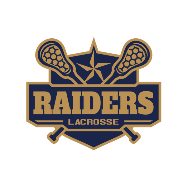 Raiders Lacrosse Logo Template Miniatura