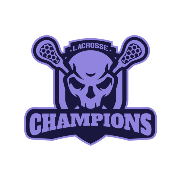 Champions Lacrosse Logo Template 02 Miniatura