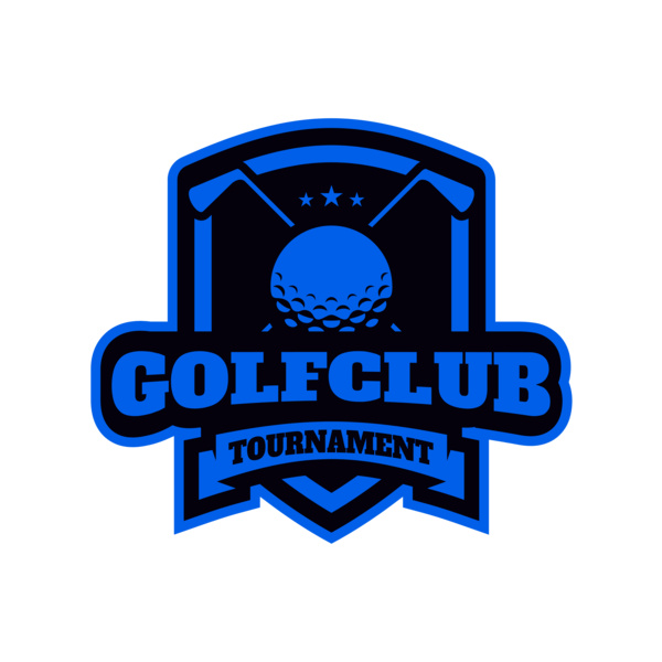 Golf Club Tournament logo template 03 Miniatura