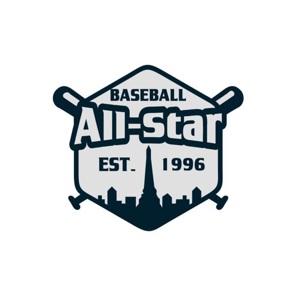 Baseball Logo Team 03 Miniatura