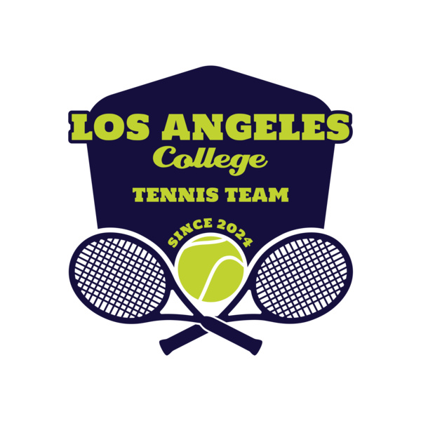Tennis Team Los Angeles College 01 Miniatura