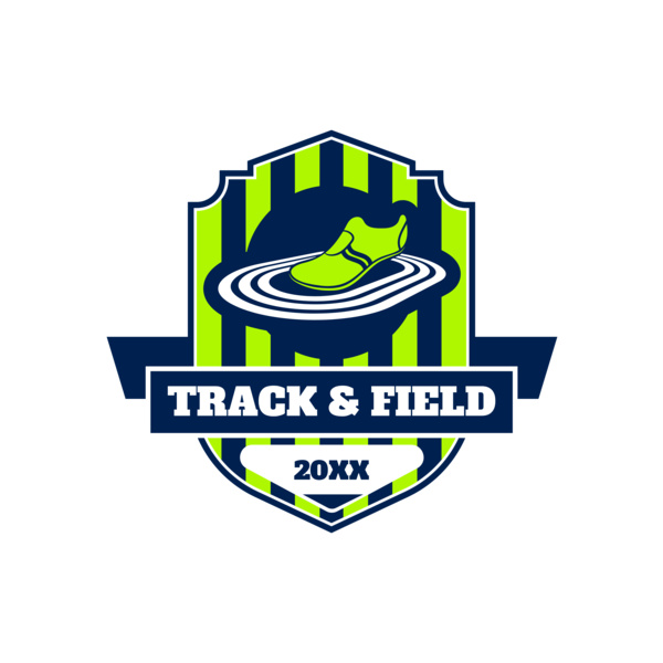 Track and Field Team Logo 02 Miniatura
