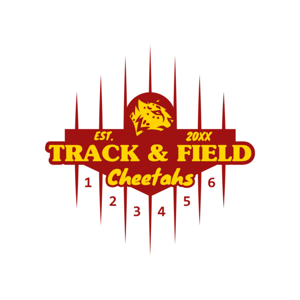 Cheetahs Track & Field Team 02 Miniatura