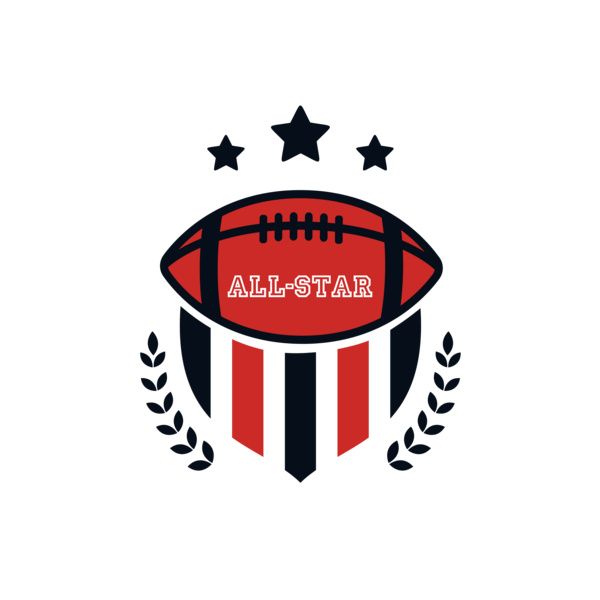 American Football logo 10 Miniatura